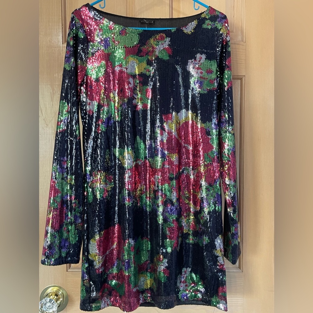 Express Mini Sequin Party Dress - Medium